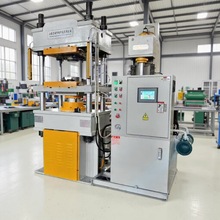 厂家直销100餐具密胺压力机仿瓷成型热压机麦秸秆稻壳四柱液压机