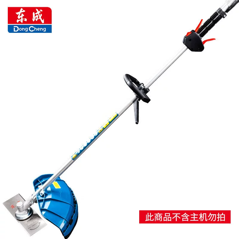 Рычаг управления бензиновой газонокосилкой Dongcheng FF02-BG431 с четырехтактным двигателем (без продажи).