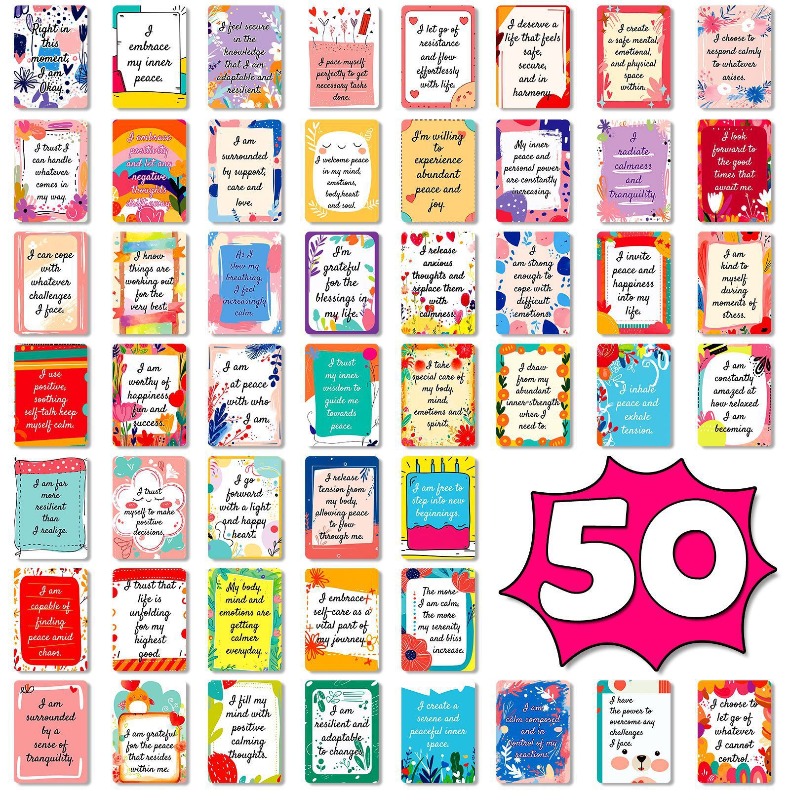 티01042065    긍정적인 영어 인용문 카드