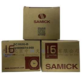 韩国进口SAMICK SC16UU-B铝制箱式单元SAMICK SC16UU三益直线轴承