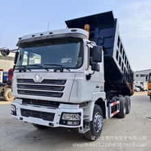 境外出售陕汽德龙F3000自卸车SHACMAN前四后八渣土车厢货车翻斗车