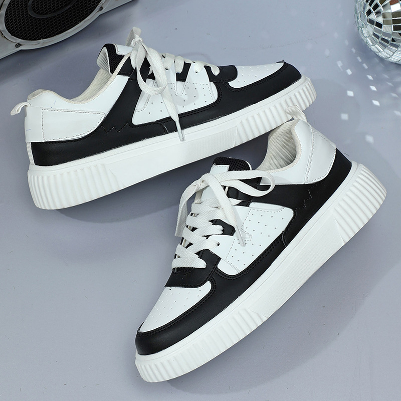 Donna Uomo Scarpe in pelle Scarpe da tennis Scarpe da passeggio Sneakers Suola in gomma sintetica Calzature comode antiscivolo_voghion.com