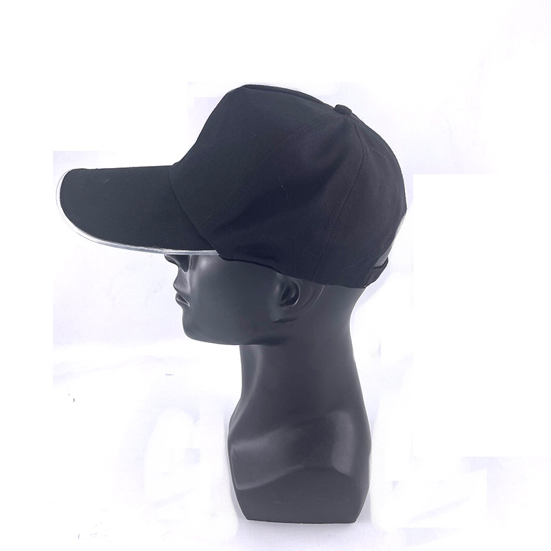 Gorra de béisbol LED para correr de noche protección solar estilo unisex gorra brillante para fiestas bares y baile callejero