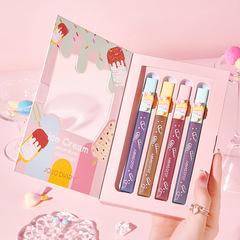 冰激凌限定唇釉克拉卡拉琪鏡面水光口紅水霧唇露套裝女大牌