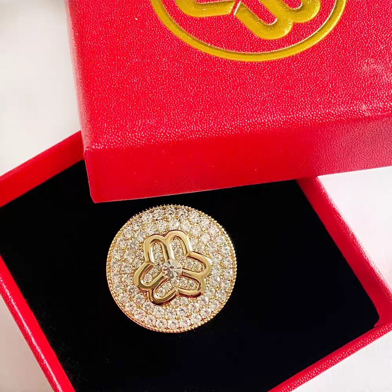 High-grade March 8th Women's Day Women's Federation Logo Brooch Rhinestone Corsage Women's Federation Badge Meeting Badge Wholesale High-grade March 8th Women's Day Women's Federation Logo Brooch Rhinestone Corsage Women's Federation Badge Meeting Badge Wholesale