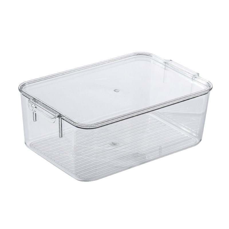 High Transparent Food Storage Box Desktop with Lid Dustproof with Lid Large Capacity Toilet Refrigerator Kitchen Fresh-keeping Box High Transparent Food Storage Box Desktop with Lid Dustproof with Lid Large Capacity Toilet Refrigerator Kitchen Fresh-keeping Box