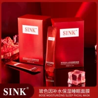 SIKN Бозе из-за увлажняющего увлажняющего увлажняющего замороженного возраста женская маска для сна