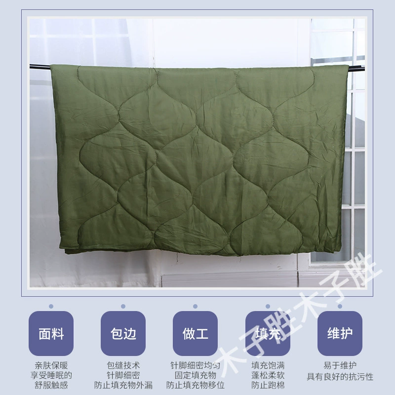 Студенческий пуховик? Нет, duvet means comforter. In context, duvet for students, cotton mattress, (Physicals)