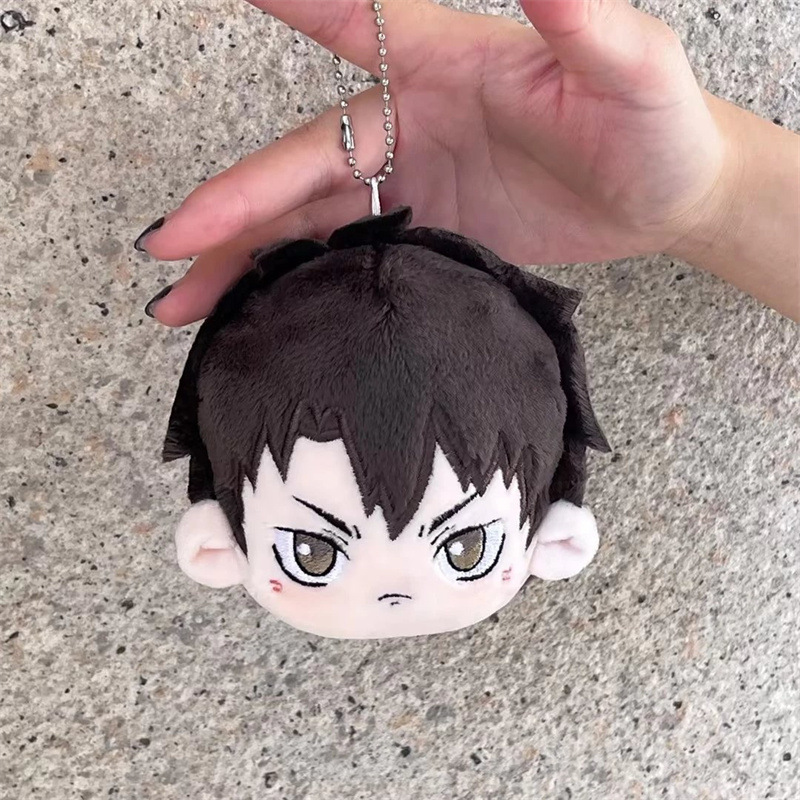 Voleibol, animación juvenil, juguetes de peluche periféricos, exhibición de cómics, muñecos colgantes, muñecos japoneses, bolas de masa de cabeza grande al por mayor