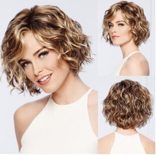 Foreign trade new best selling ladies fluffy curly hair European and American AliExpress wish a generation of Xuchang manufacturers wholesale