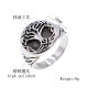 RG446 Cross-border Export European and American Men's Punk Titanium Steel Ring Celtic Knotted Tree Logo Stainless Steel Ring