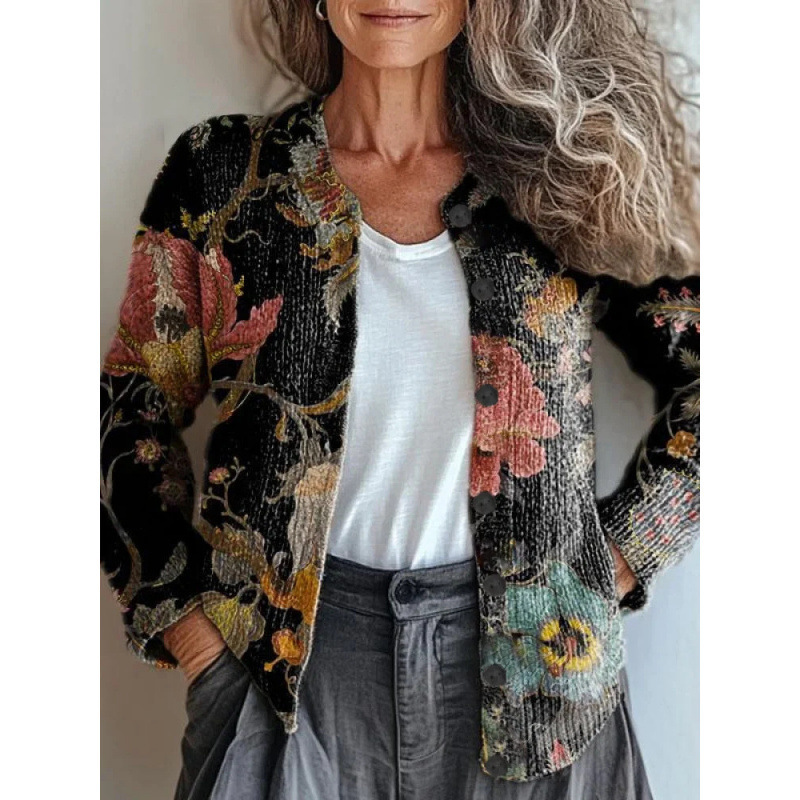 欧美跨境Mardi卫衣刺绣休闲百搭复古开衫时尚百搭短袖女装休闲风|undefined