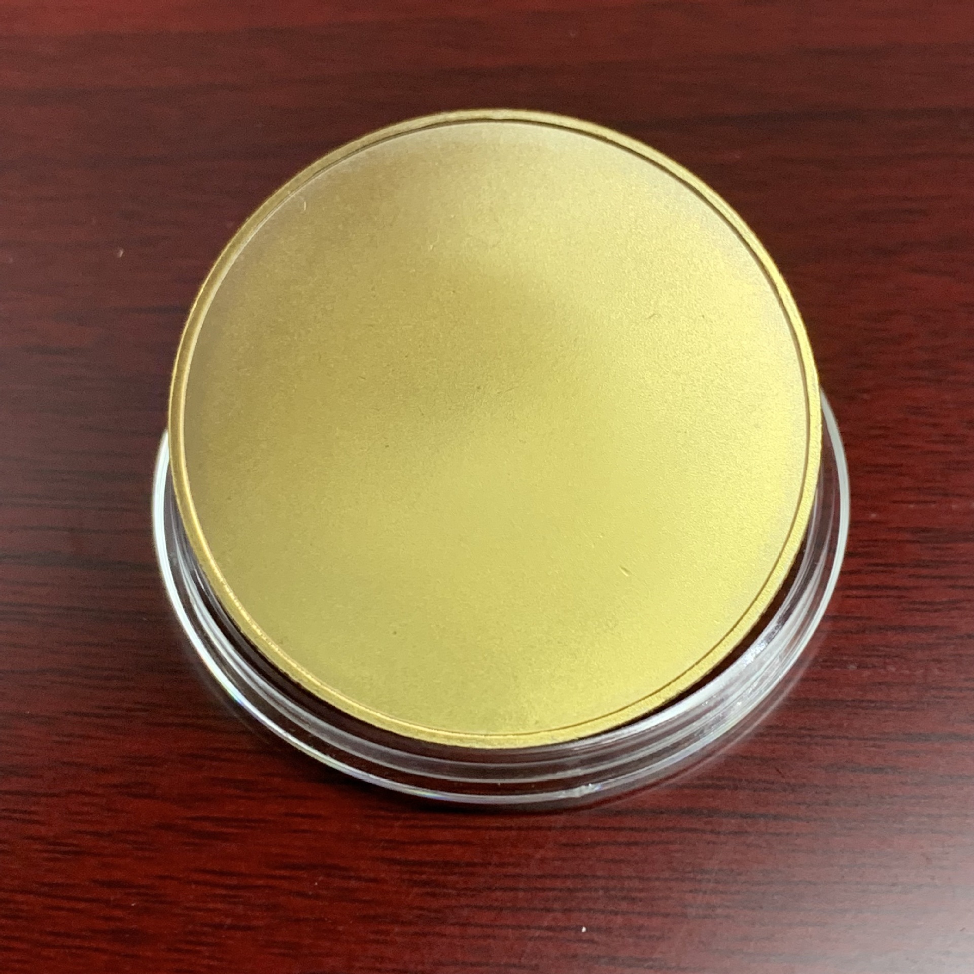 厂家直销激光雕刻镭射刻字空白金属金银纪念币个性创意UV印纪念章