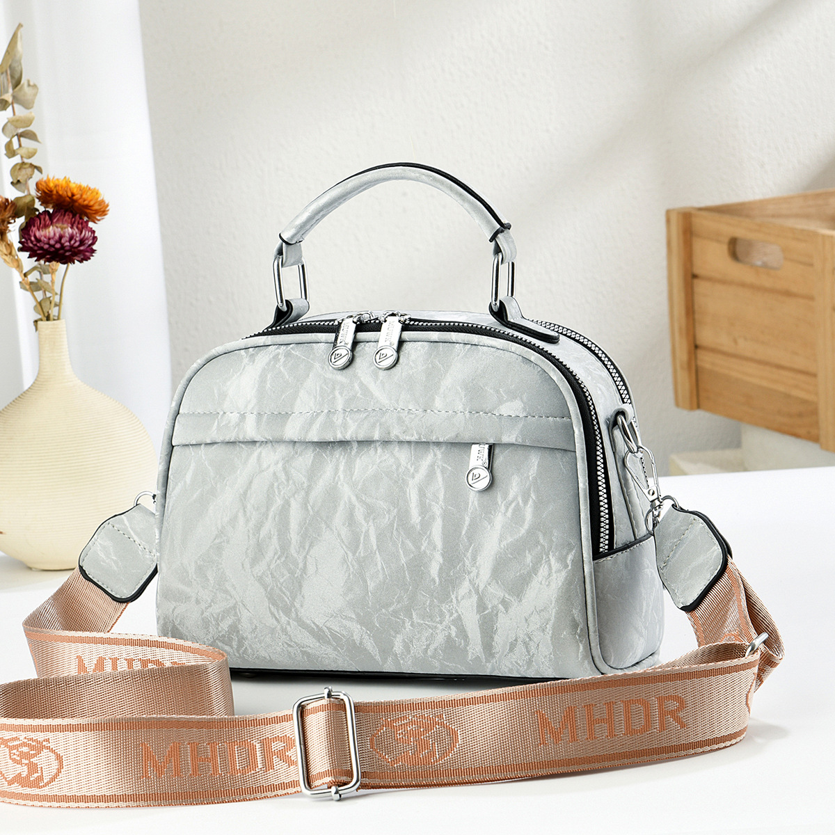 Bolso de hombro multicapa de estilo exterior bolso de mano compacto de moda bolsos transfronterizos