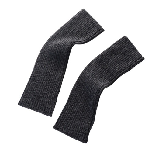 Warm protective gloves, spring, autumn and winter nine-quarter sleeve short-sleeved coats, a good partner, wool wrist guards, knitted sports hip sleeves