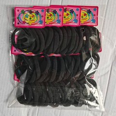 工場直販クロスボーダー外国貿易ラベルタオルリング 72 袋入り高弾性ヘアリングヘアロープ卸売