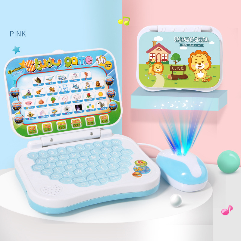 Children's early education learning machine 0-3-6 years old baby puzzle story machine baby early education Enlightenment small computer toys
