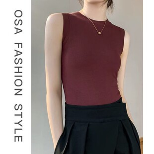Autumn and winter new high-grade pure wind simple fashion fixed coaster versatile comfortable velvet warm ladies small vest