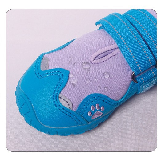 Zapatos para perros resistentes al desgaste de cuatro estaciones, deportes al aire libre para perros, zapatos de suela blanda de goma antideslizante, zapatos para mascotas, fábrica al por mayor