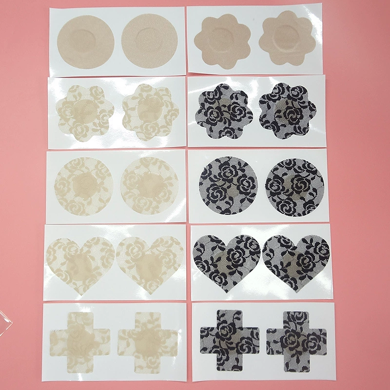 Паста для груди невидимая паста для груди неодноразовая кружевная ткань верхняя паста для груди купальник ткань грудная паста для груди производители