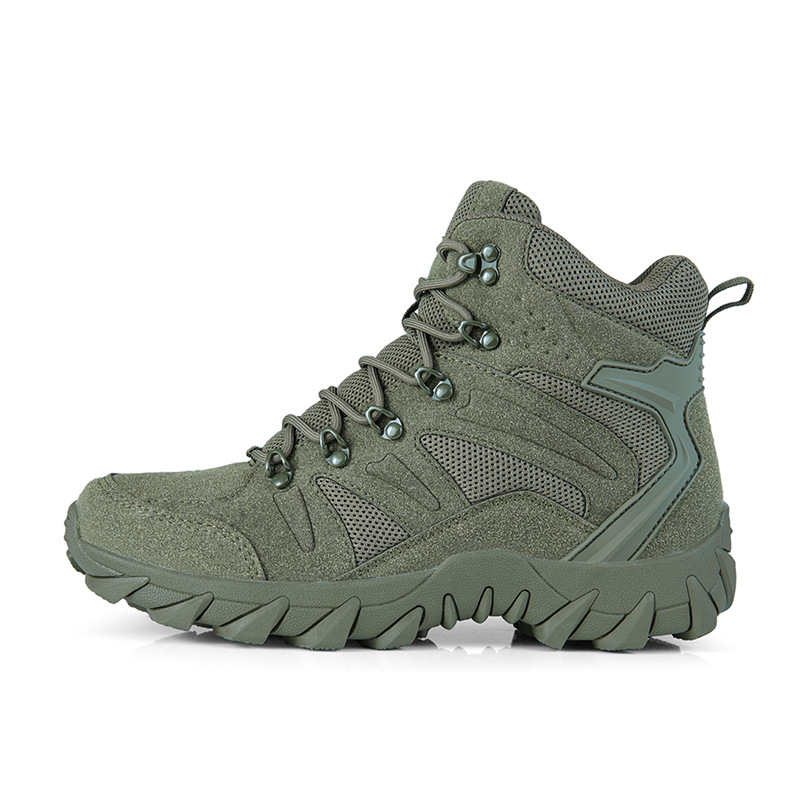 Botas de combate ultraligeras zapatos de hombre de verano casuales transpirables zapatos de montaña botas tácticas al aire libre botas de herramientas botas Martin botas del desierto