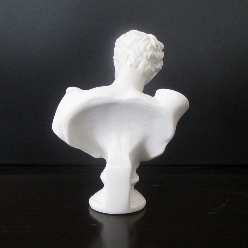 7cm Hermes resin imitation gypsum mini figurine Nordic desktop ornament ins style sculpture ornament