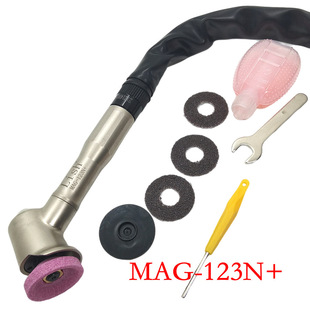 Lish PNeumatic Elbow GriNder 120 Degree Right ANgle 45 Degree PNeumatic GriNder PolishiNg GriNder MAG-123N+