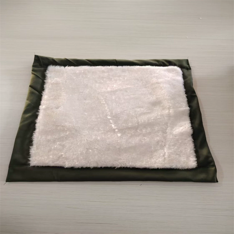 Оптовая подушка для стула из овчины, толстая, теплая и удобная, из шерсти