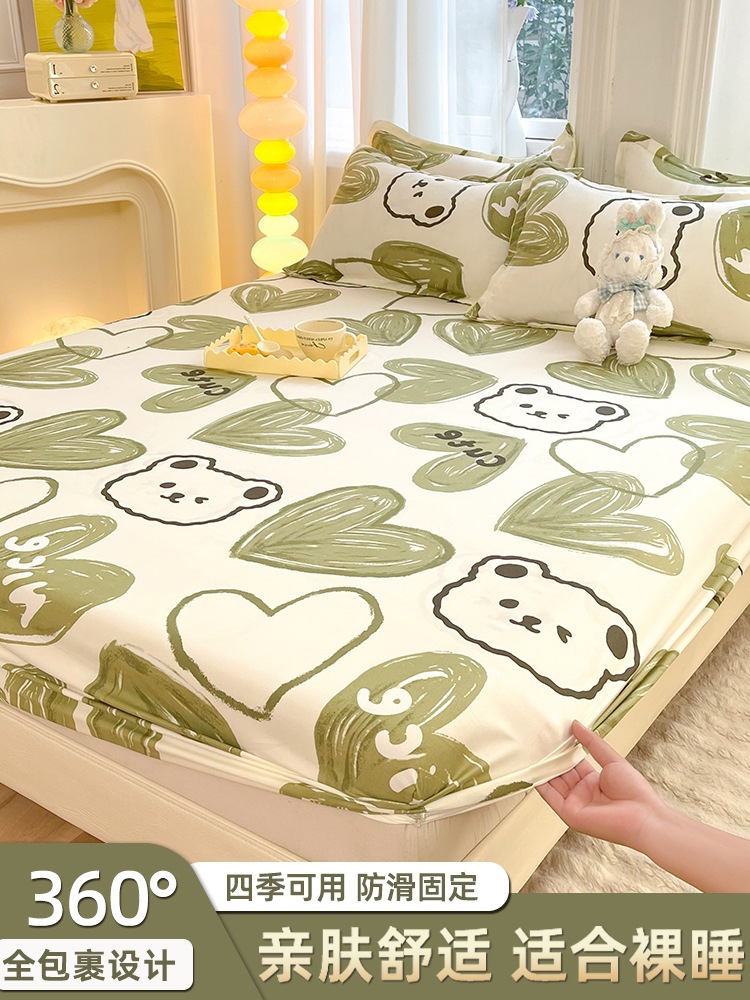 Fitted Sheet Single Piece Mattress Cover for Simmons, Full Protection Dustproof, Non-Pure Cotton, All-Cotton Mattress Cover Sheet, 2025 New Model