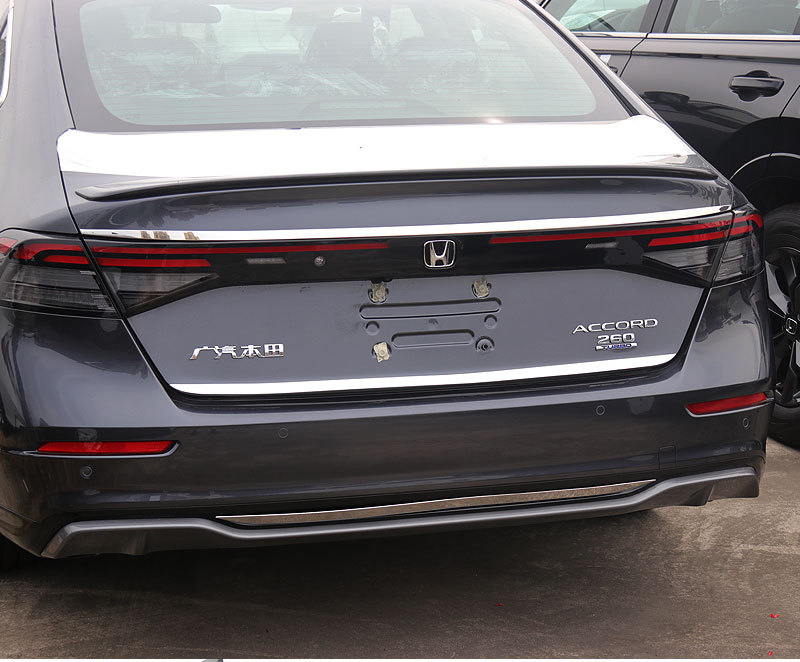 Suitable for Eleventh Generation Accord Window Trim Strips and Other Generations of Accord Exterior Modification Black Warrior Cars