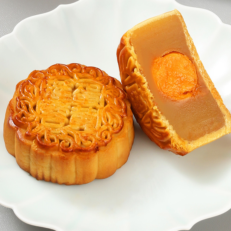 工厂直发蛋黄豆莲蓉月饼广式礼盒装中秋节送礼一件代发散装批货|undefined