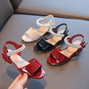girl Sandals Explosive money children 2022 new pattern CUHK fashion Korean Edition Little Girl princess Soft soled shoes
