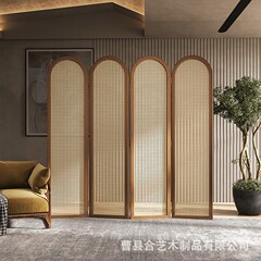藤編み屏風は家庭用の入戸を遮断して玄関を遮断します。