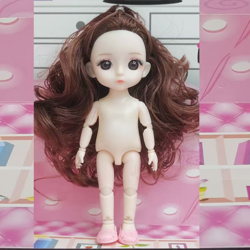 17cm 人形ボディ 8 ポイント BJD 女の子のおもちゃドレスアップ 6 インチ 16cm 裸人形マルチスタイルバービー卸売|undefined