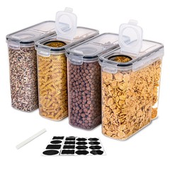 越境五穀雑穀貯蔵タンク4l防湿防虫米桶食品収納ケースppプラスチック透明密封缶