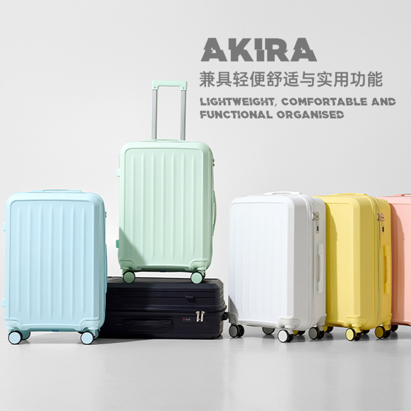 20inch 24inch Pp Material High-Quality Trolley Suitcase with Silent Universal Wheels