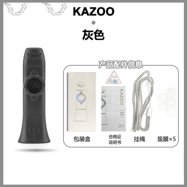 Trumpet kazoo&grey