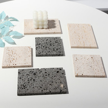 ins天然洞洞石头 饰品展示陈列拍照道具珠宝首饰摆拍摄影装饰道具