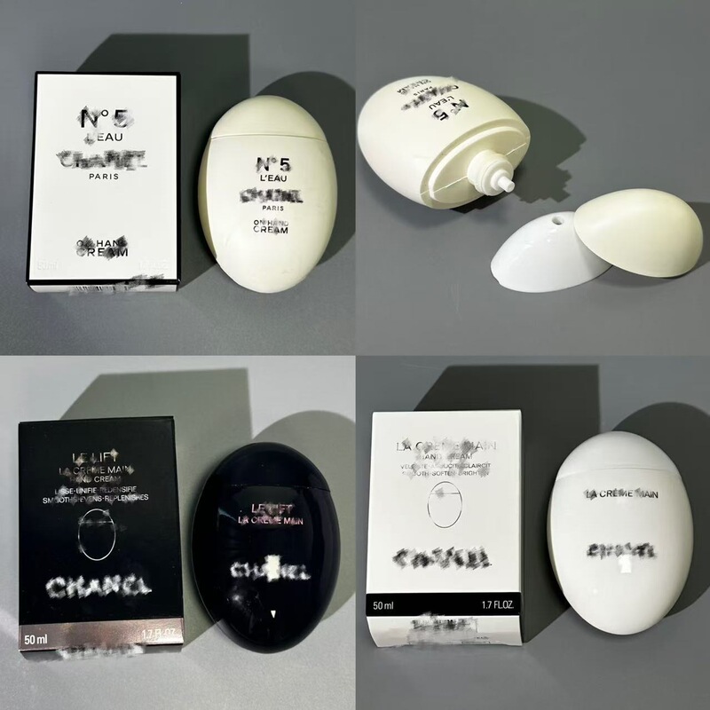 Black and White Goose Egg N5 No. 5 Hand Cream, 50ml, moisturizing hand care, full-size product, in stock, wholesale, recommended for cross-border and international trade Black and White Goose Egg N5 No. 5 Hand Cream, 50ml, moisturizing hand care, full-size product, in stock, wholesale, recommended for cross-border and international trade