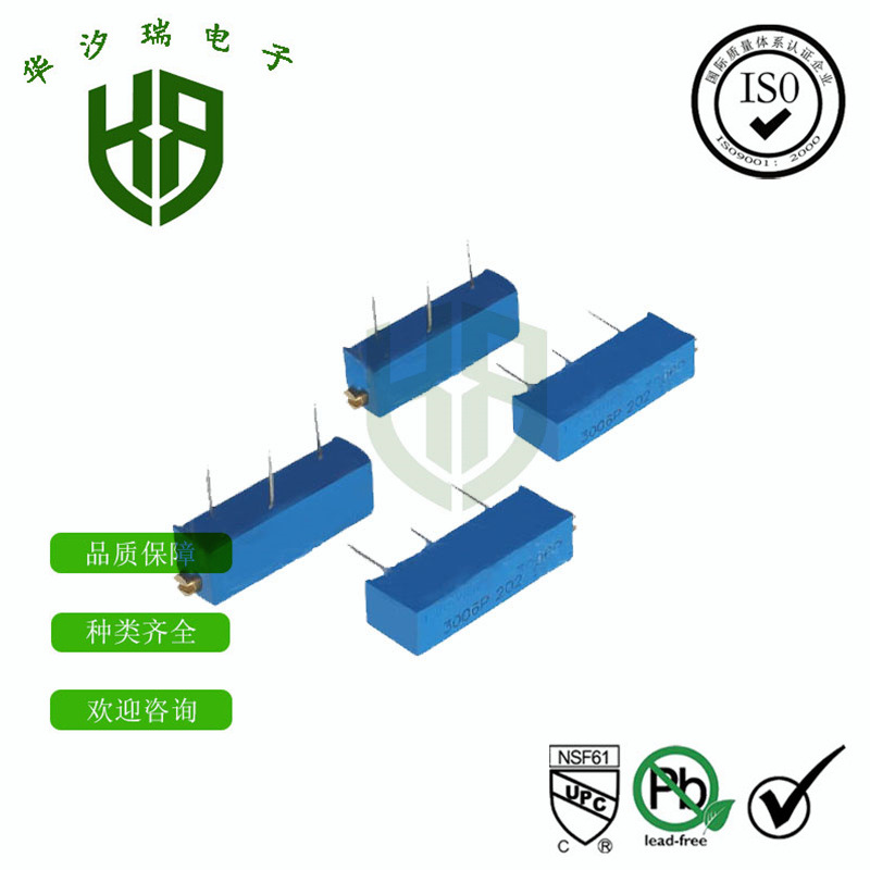 电位器 3006P-501 可调电阻 500R 501 多圈电位器 3006P 可调电阻