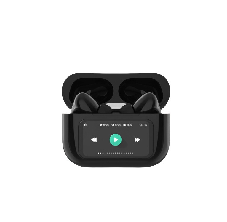 クロスボーダー A9PRO スクリーンタッチディスプレイワイヤレス Bluetooth ヘッドセット TWS セミインイヤー ANCENC ノイズリダクション超長バッテリー寿命|undefined