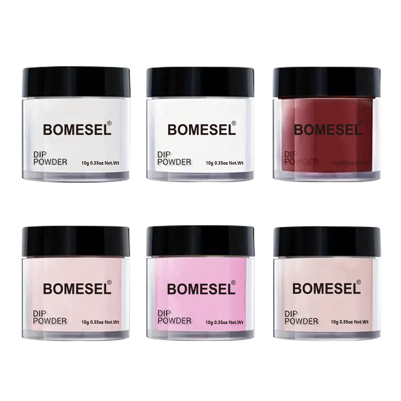 Polvo de inmersión de uñas, polvo de inmersión de polvo de uñas, polvo de inmersión de polvo