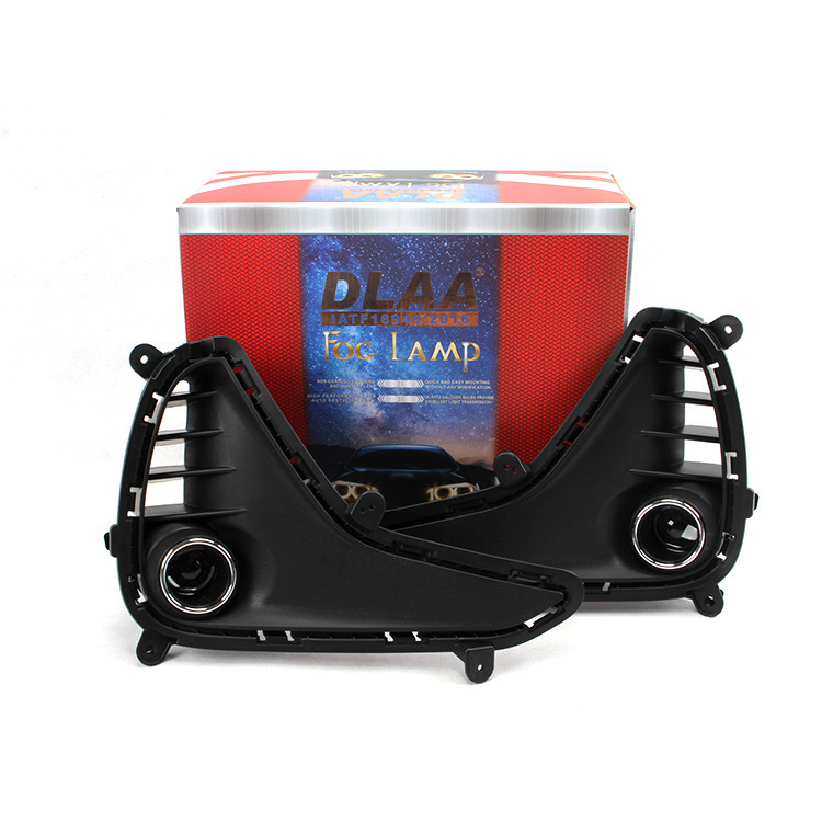 Aplicable a Hyundai 17 18 19 años I10 conjunto de lámpara de niebla delantera modelo en el extranjero de luz diurna de halógeno lámpara de barra