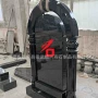俄罗斯主题定制黑色拱门