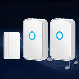 Supermarket freezer refrigerator door reminder induction doorbell shop welcome to door magnetic anti-theft alarm home