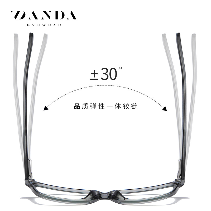 2021 nueva caja de gafas de luz azul retro TR90 primavera pin gafas 3514 unisex gafas lisas