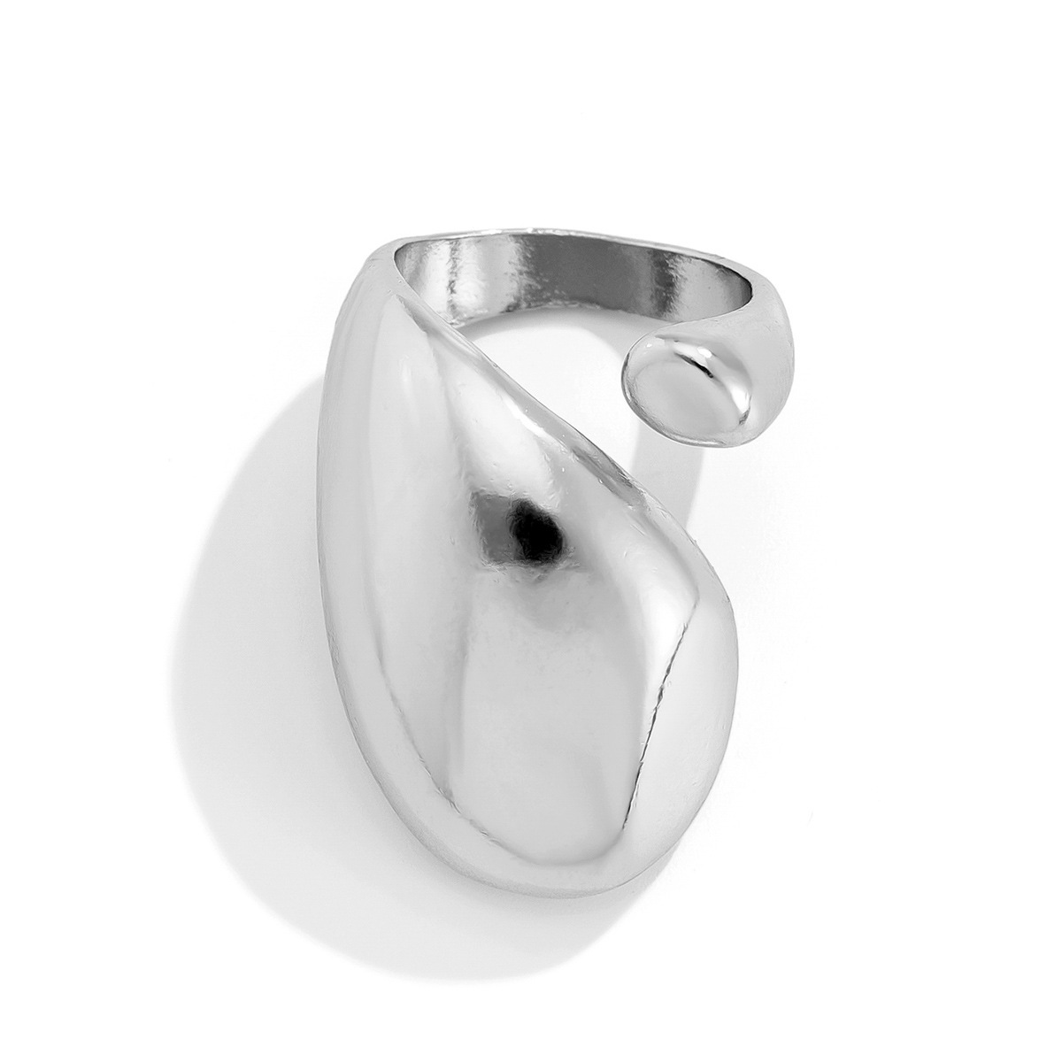 9g Weight Open Rings Classification 1 Piece Quantity Holiday, Banquet, Travel Occasion Alloy Material Geometric Pattern Women's Gender Plating Design Casual, Elegant, Lady Style Casual Elegant Lady Geometric Alloy Plating Women's Open Rings 17