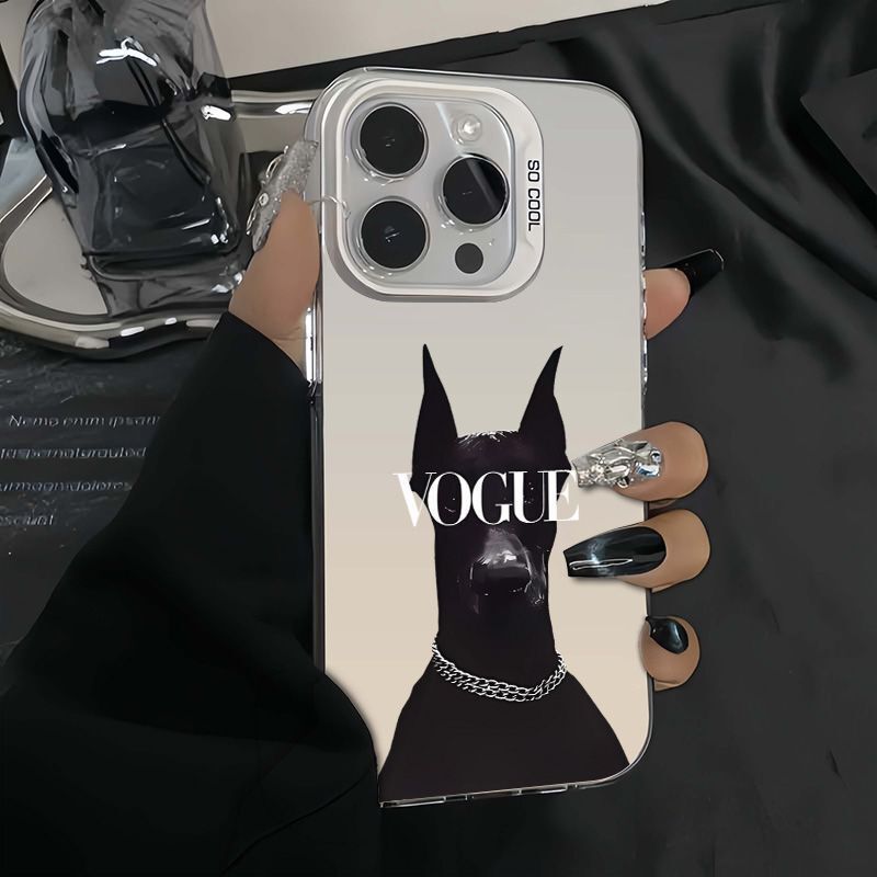 Doberman Pinscher Adapted to Apple 15Promax Mobile Phone Case Iphone14Pro Trendy 13/12/XS Factory Direct Sale