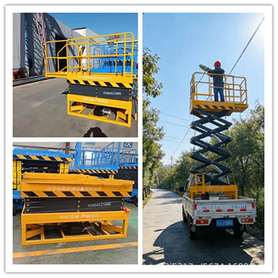 Work Platform Pickup Truck Lift: Avtomobil fırlanan platformaları