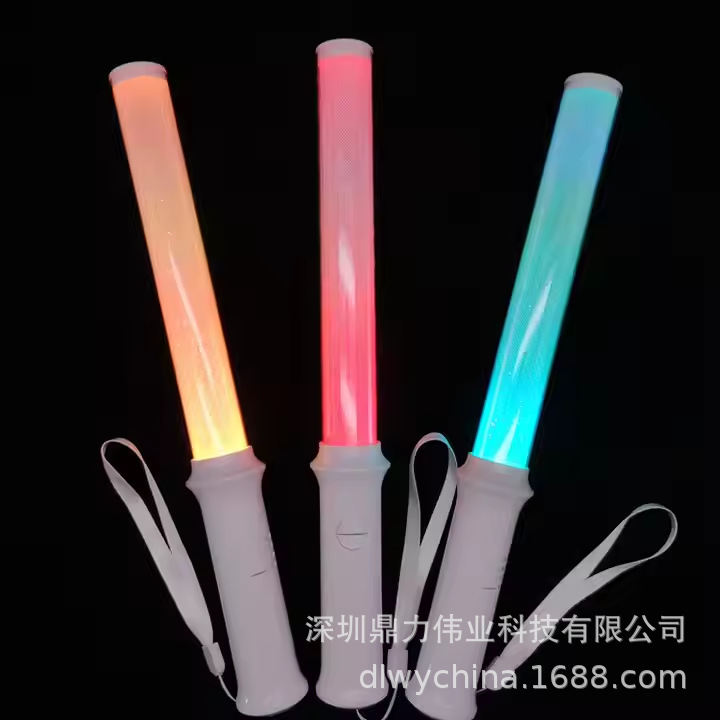 遥控15色荧光棒大型文艺活动数控应援发光大棒子歌迷助威现货批发